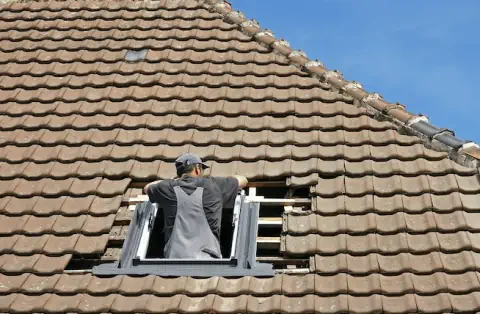 Pose de velux à Gauriaguet